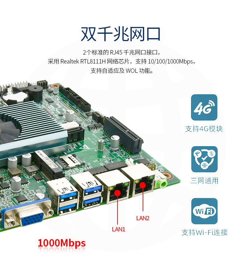 EITX-7390嵌入式工控主闆